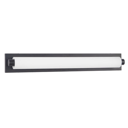 Kuzco Charleston 31" Black Dimmable LED Bathroom Vanity Light, Black