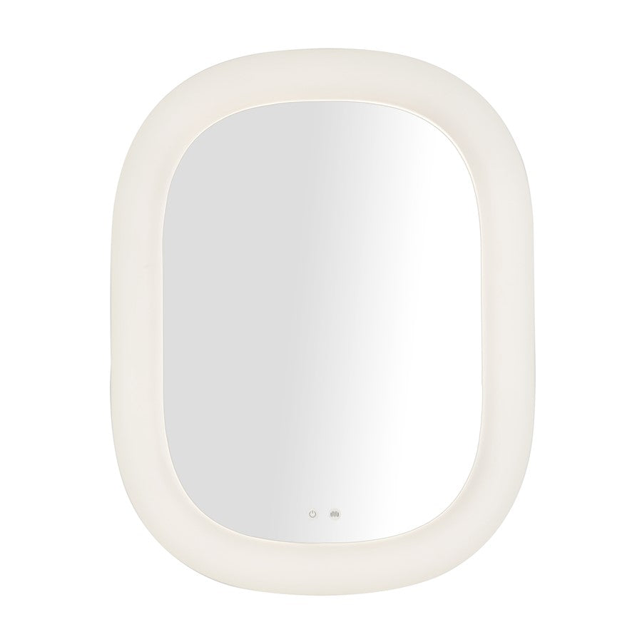 Kuzco Float 37" LED Vanity Mirror, White - VM13837-WH-5CCT