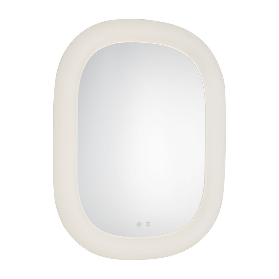 Kuzco Float 37" LED Vanity Mirror, White