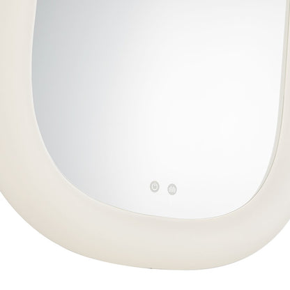 Kuzco Float 37" LED Vanity Mirror, White