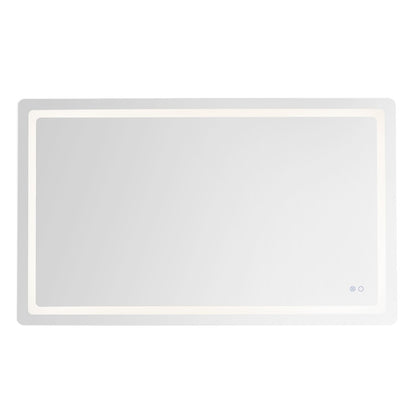 Kuzco Seneca 60" LED Vanity Mirror, Sandblasted Merc Edge - VM31160-5CCT