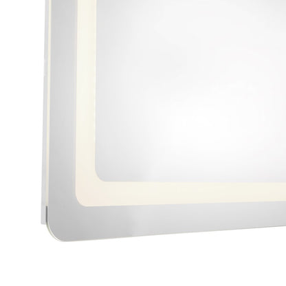 Kuzco Seneca 60" LED Vanity Mirror, Sandblasted Merc Edge