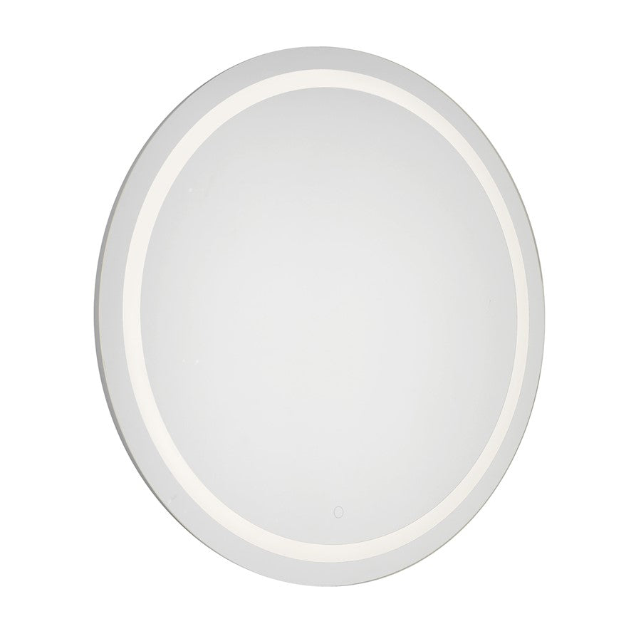 Kuzco Hillmont 40" LED Vanity Mirror, SB Merc Edge/Frost, 5CCT - VM40440-5CCT