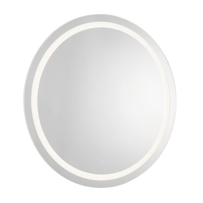 Kuzco Hillmont 40" LED Vanity Mirror, Sandblasted Merc Edge