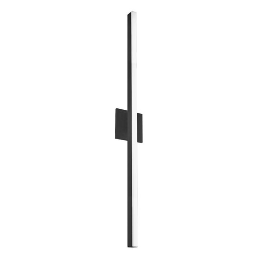 Kuzco Vega 36" LED Wall Sconce, Black/White Acrylic Diffuser - WS10336-BK