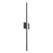 Kuzco Vega 36" LED Wall Sconce, Black/White Acrylic Diffuser - WS10336-BK