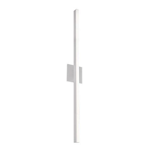 Kuzco Vega 36" LED Wall Sconce, Nickel/White Acrylic Diffuser - WS10336-BN