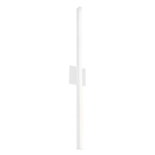 Kuzco Vega 36" LED Wall Sconce, White/White Acrylic Diffuser - WS10336-WH