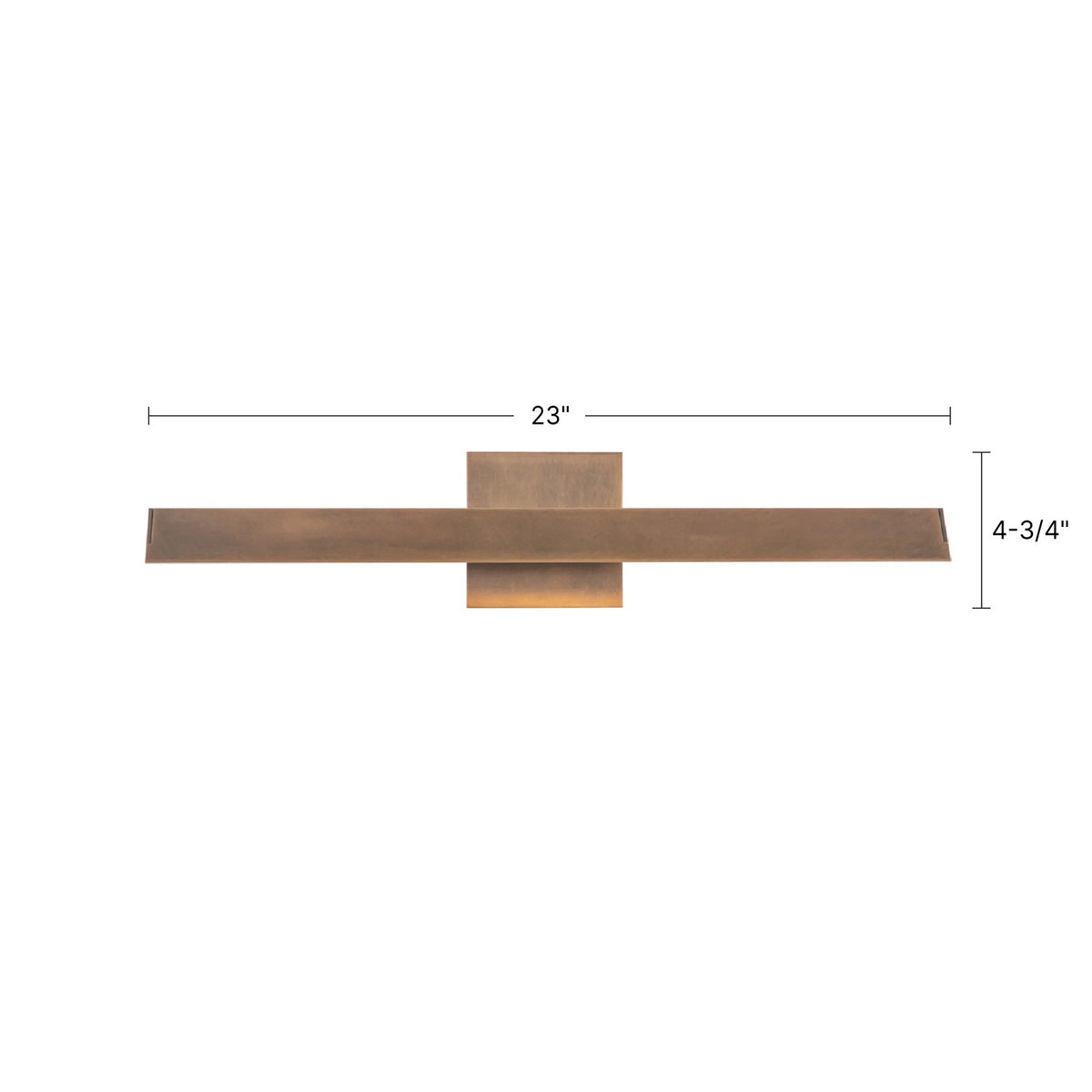 Kuzco Galleria 23in 1-Light LED Wall Sconce | Modern Black Aluminum and White Acrylic | Hallway & Living Room Accent | Model WS10423-BK-2700K