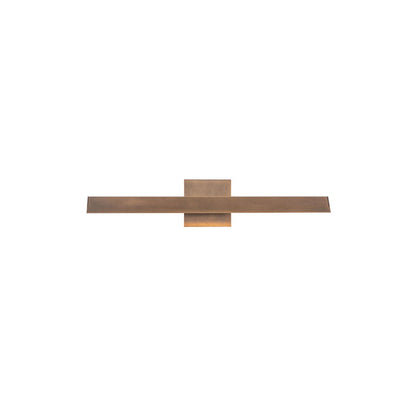 Kuzco Galleria 23" Brass Dim LED Wall Sconce, Vintage Brass - WS10423-VB