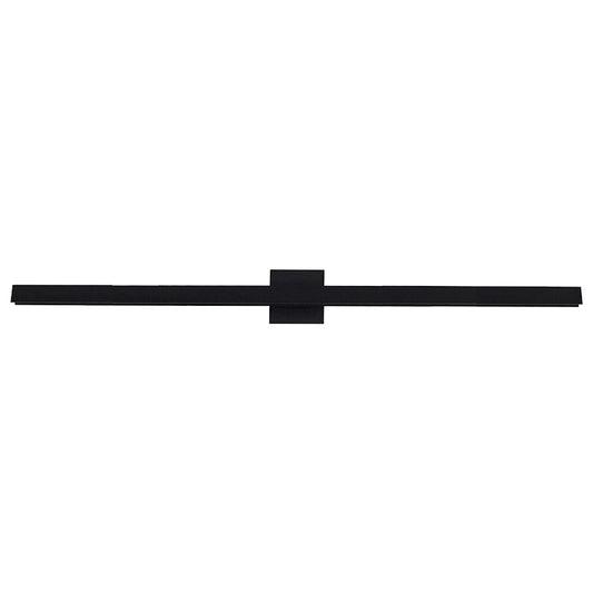 Kuzco Galleria 37" LED Wall Sconce, Black/White Acrylic Diffuser - WS10437-BK