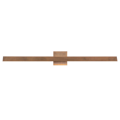 Kuzco Galleria 37" Brass Dim LED Wall Sconce, Vintage Brass - WS10437-VB