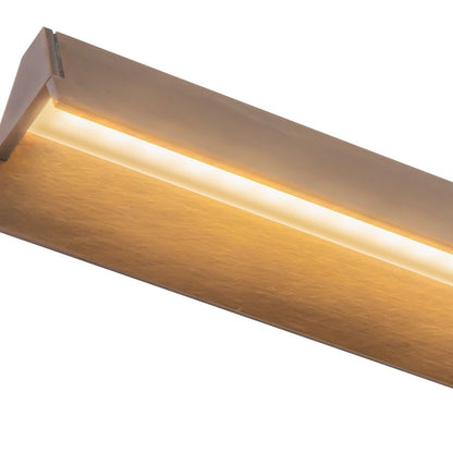 Kuzco Galleria 37" Brass Dimmable LED Wall Sconce, Vintage Brass