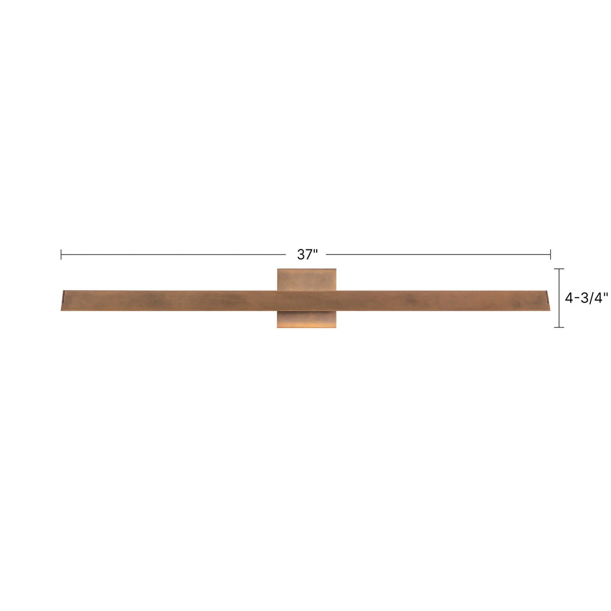 Kuzco Galleria 37in 1-Light Wall Sconce | Modern White Aluminum and White Acrylic Diffuser | Living Room & Artwork Accent | Model WS10437-WH-2700K