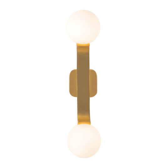 Kuzco Briar 22" Gold Wall Sconce, Brushed Gold - WS11522-BG