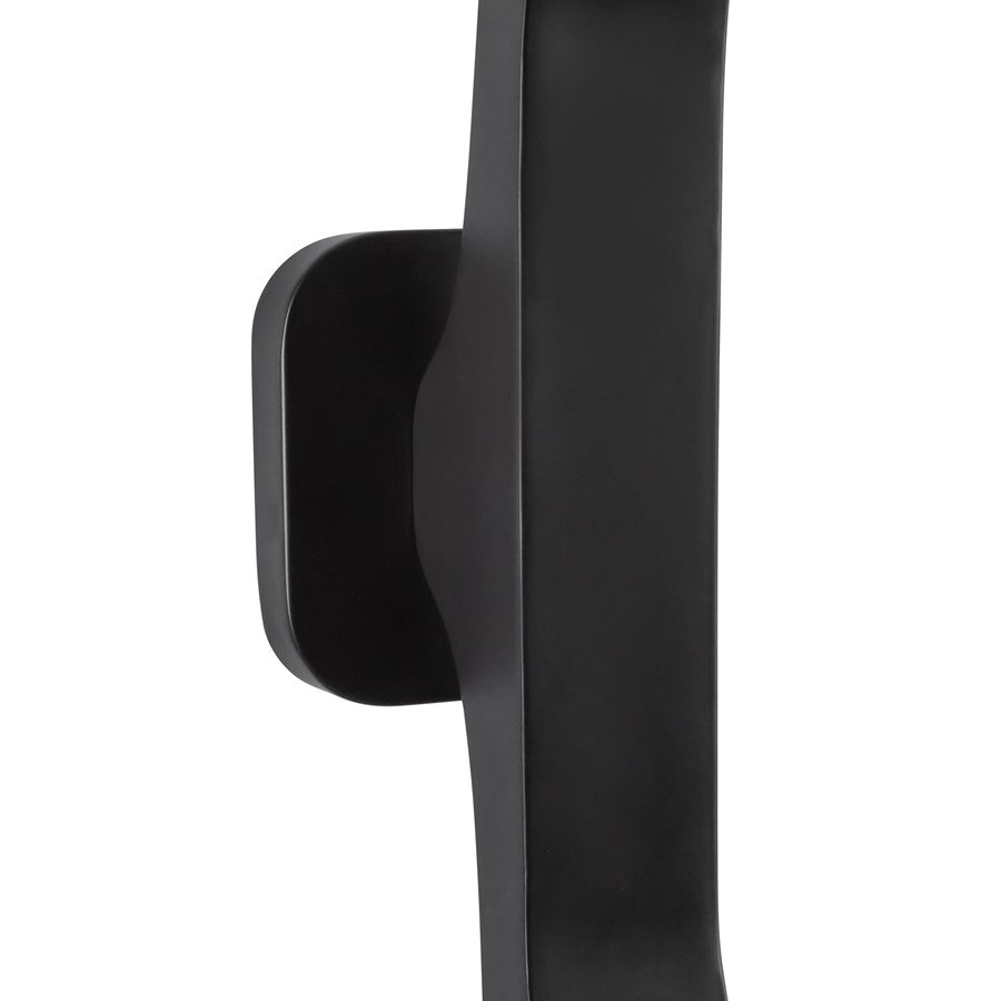 Kuzco Briar 22" Black Wall Sconce, Black