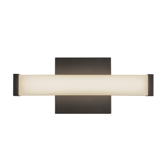 Kuzco Geri 12" Blk Dim LED Wall Sconce, Blk - WS12-014-BK