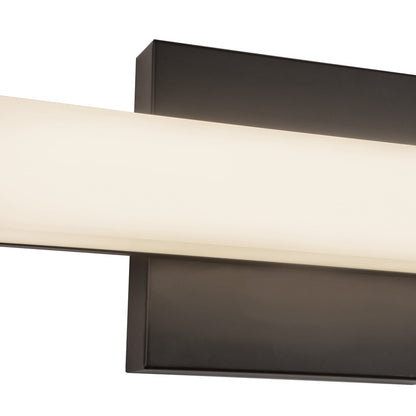 Kuzco Geri 12" Black Dimmable LED Wall Sconce, Black