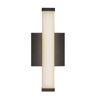 Kuzco Geri 12" Black Dimmable LED Wall Sconce, Black