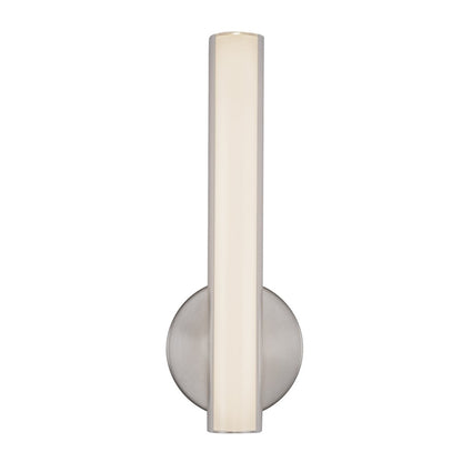 Kuzco Tole 14" Slvr Dim LED Wall Sconce, Brushed Nickel - WS14-027-BN