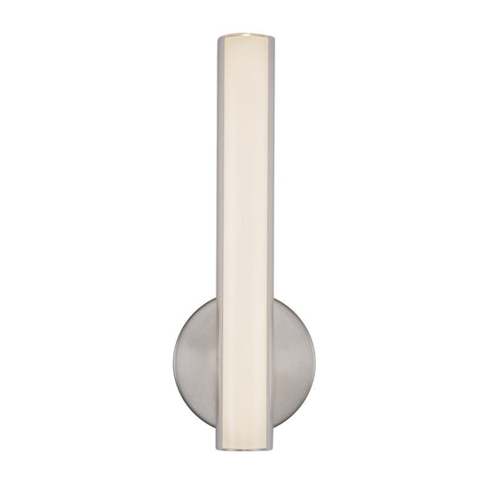 Kuzco Tole 14" Slvr Dim LED Wall Sconce, Brushed Nickel - WS14-027-BN