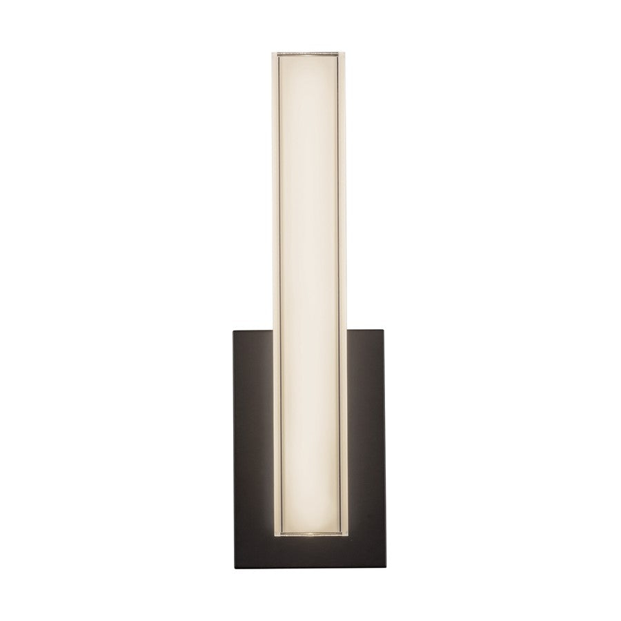 Kuzco Garland 15" Blk Dim LED Wall Sconce, Blk - WS14-040-BK