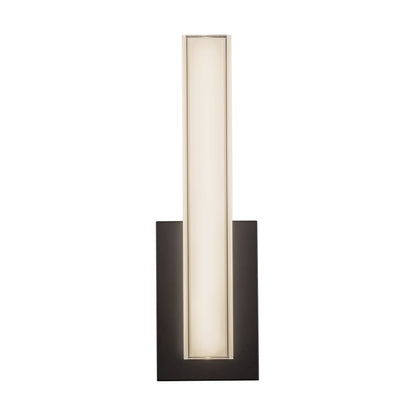 Kuzco Garland 15" Blk Dim LED Wall Sconce, Blk - WS14-040-BK