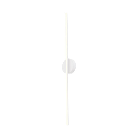 Kuzco Chute 47" LED Wall Sconce, White/White Acrylic Diffuser - WS14947-WH