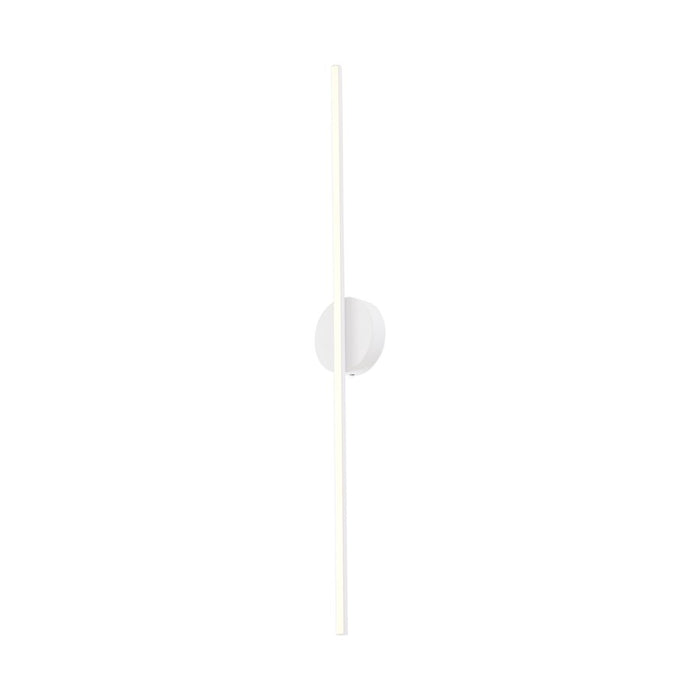 Kuzco Chute 47" LED Wall Sconce, White/White Acrylic Diffuser - WS14947-WH