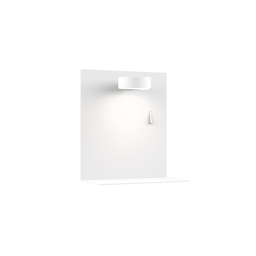 Kuzco Dresden 7" LED Wall Sconce, White/Frosted Acrylic Diffuser - WS16907-WH