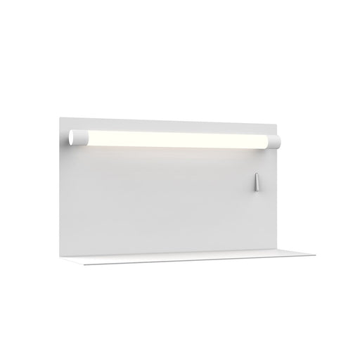 Kuzco Dresden 12" LED Wall Sconce, White/Frosted Acrylic Diffuser - WS16912-WH
