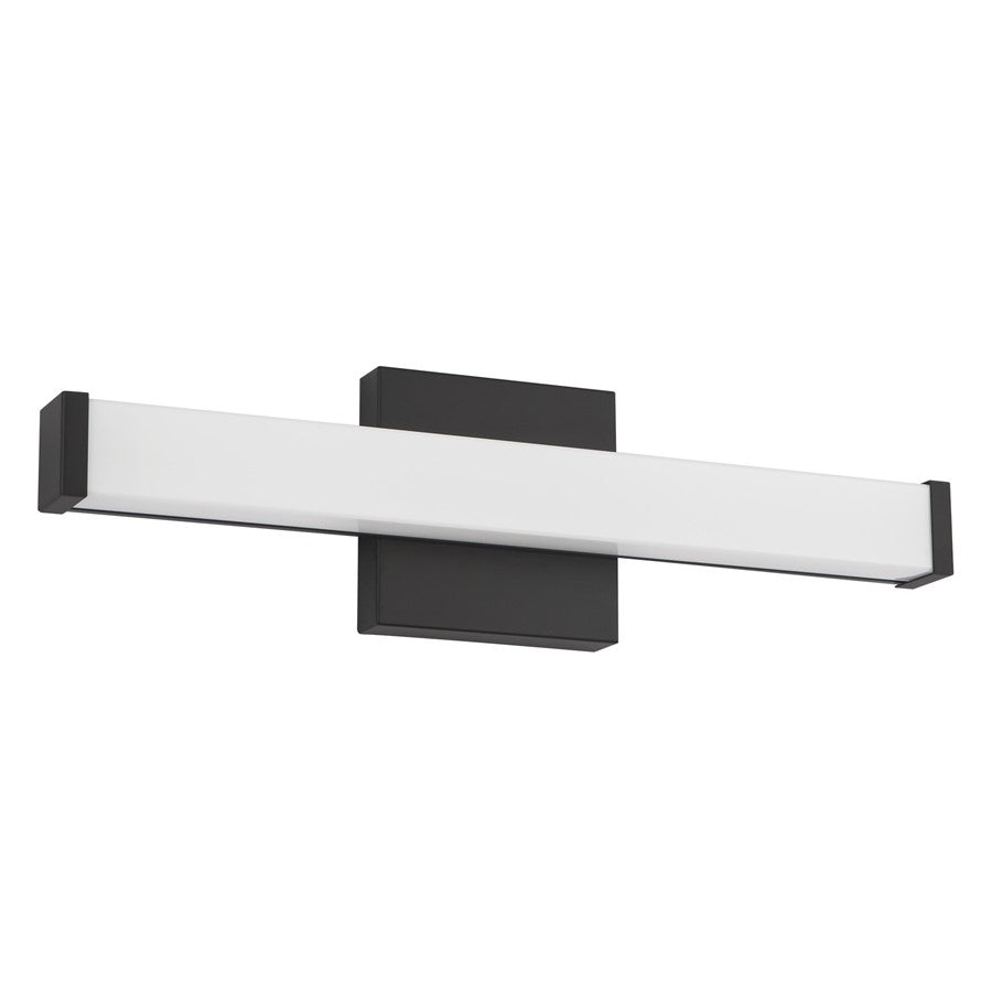Kuzco Geri 18" Black Dimmable LED Wall Sconce, Black