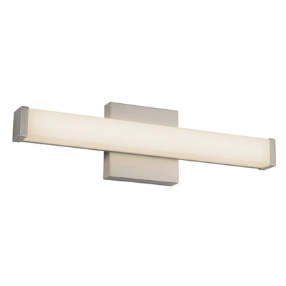 Kuzco Geri 18" Silver Dimmable LED Wall Sconce, Brushed Nickel