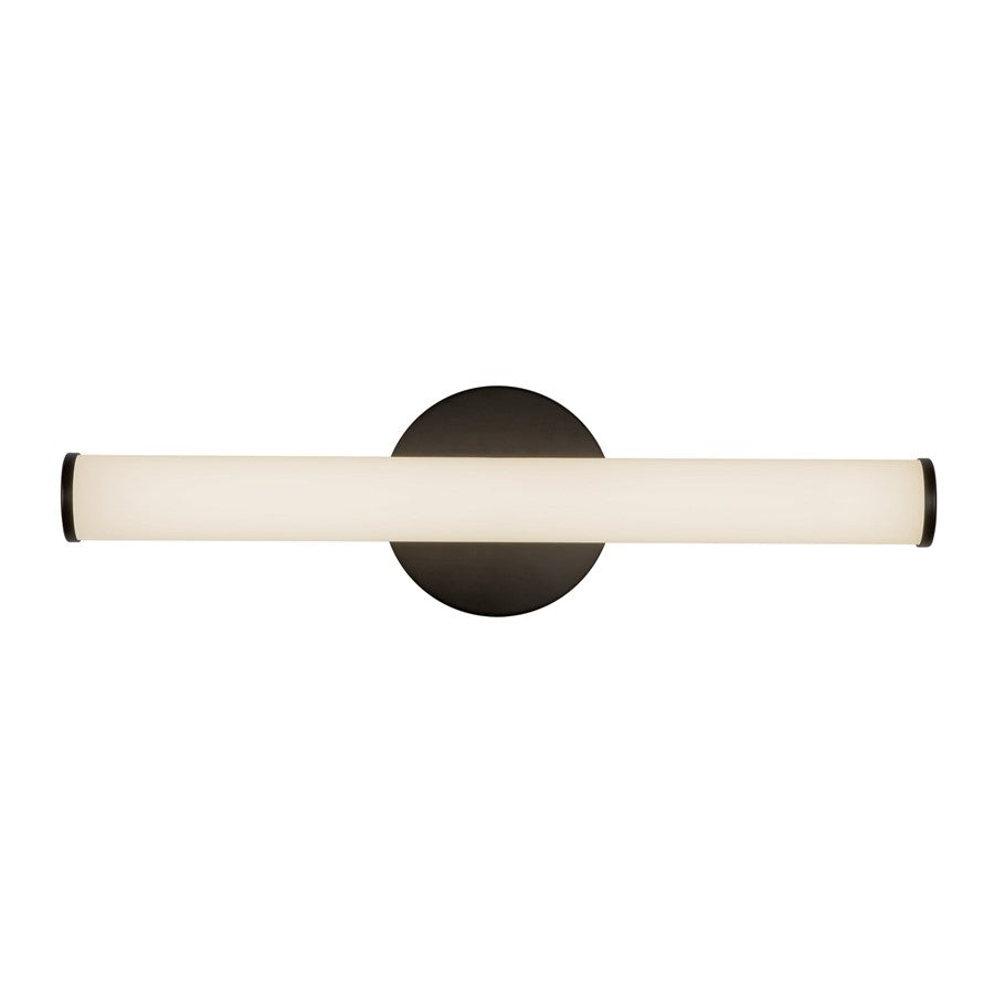 Kuzco Tectra 18" Blk Dim LED Wall Sconce, Blk - WS18-044A-BK