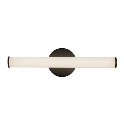 Kuzco Tectra 18" Blk Dim LED Wall Sconce, Blk - WS18-044A-BK