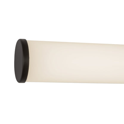 Kuzco Tectra 18" Black Dimmable LED Wall Sconce, Black