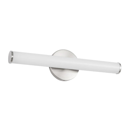 Kuzco Tectra 18" Silver Dimmable LED Wall Sconce, Brushed Nickel