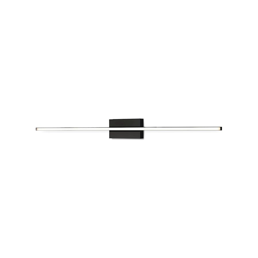 Kuzco Vega Minor 36" LED Wall Sconce, Black/White Acrylic Diffuser - WS18236-BK