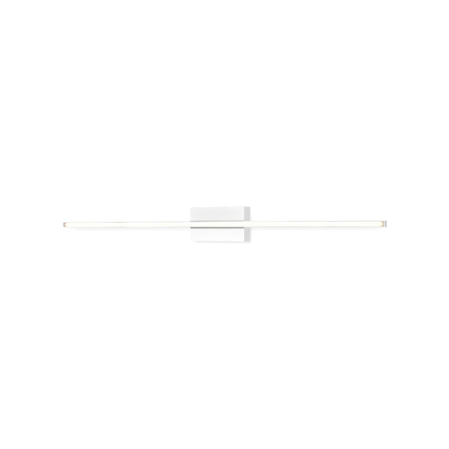 Kuzco Vega Minor 36" LED Wall Sconce, White/White Acrylic Diffuser - WS18236-WH