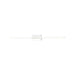 Kuzco Vega Minor 36" LED Wall Sconce, White/White Acrylic Diffuser - WS18236-WH