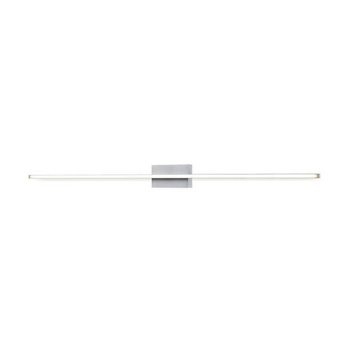 Kuzco Vega Minor 48" LED Wall Sconce, Nickel/White Acrylic Diffuser - WS18248-BN