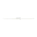 Kuzco Vega Minor 48" LED Wall Sconce, White/White Acrylic Diffuser - WS18248-WH