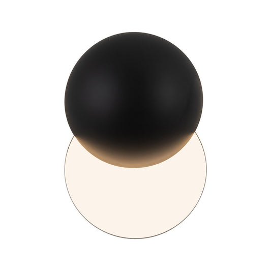 Kuzco Void 12" Blk Dim LED Wall Sconce, Blk - WS23212-BK