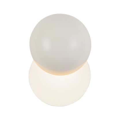 Kuzco Void 12" Pearl White Dim LED Wall Sconce, Pearl White - WS23212-PW
