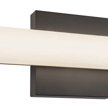 Kuzco Geri 24" Black Dimmable LED Wall Sconce, Black