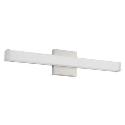 Kuzco Geri 24" Silver Dimmable LED Wall Sconce, Brushed Nickel