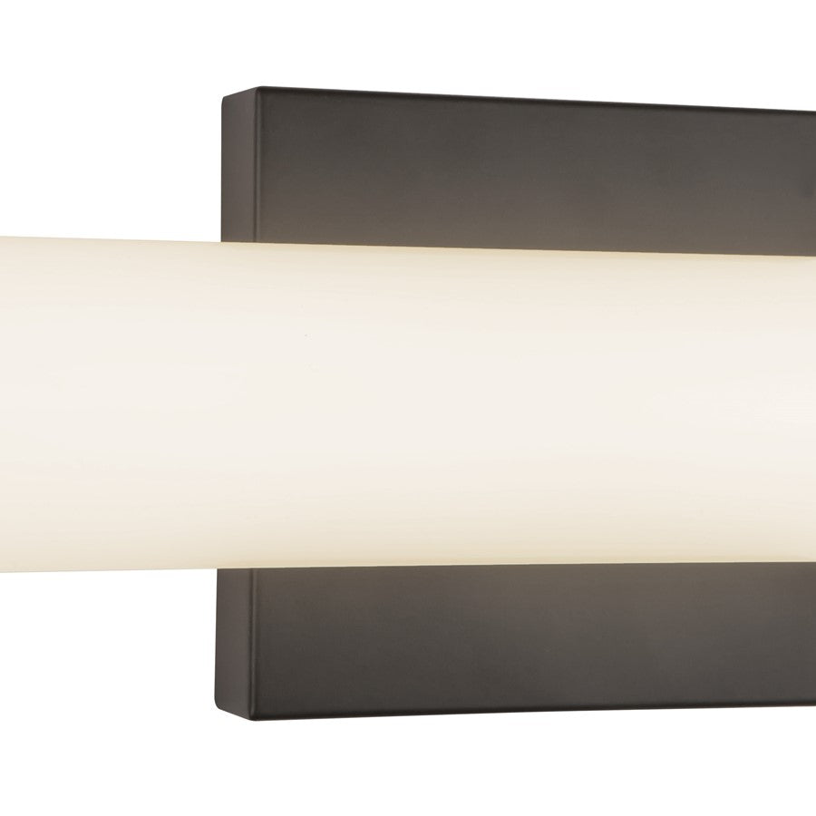 Kuzco Rico 24" Black Dimmable LED Wall Sconce, Black