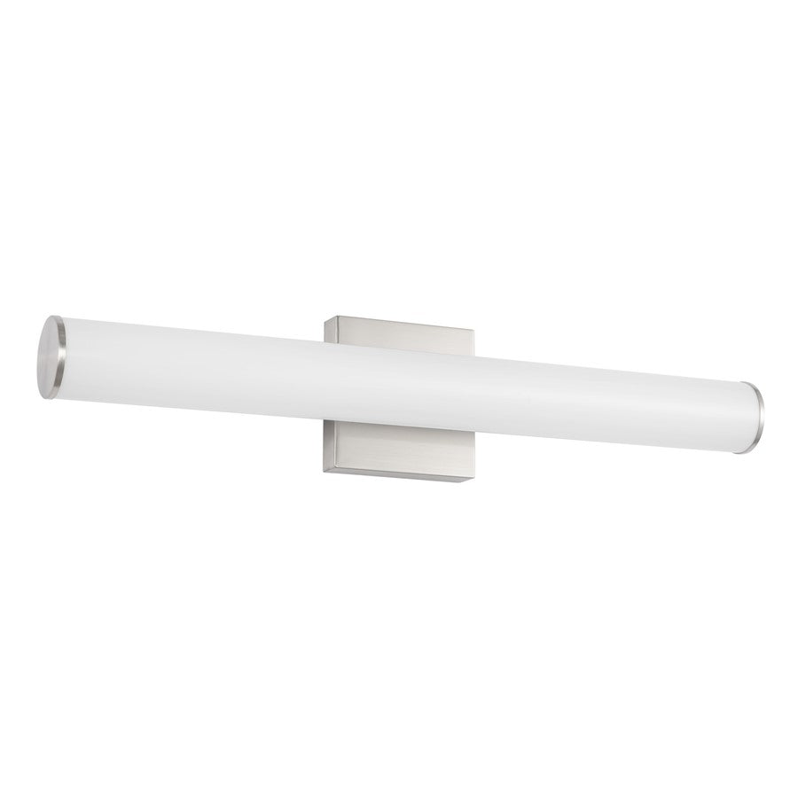 Kuzco Rico 24" Silver Dimmable LED Wall Sconce, Brushed Nickel