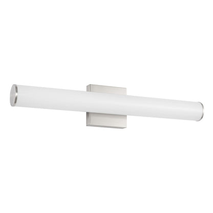 Kuzco Rico 24" Silver Dimmable LED Wall Sconce, Brushed Nickel