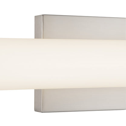 Kuzco Rico 24" Silver Dimmable LED Wall Sconce, Brushed Nickel